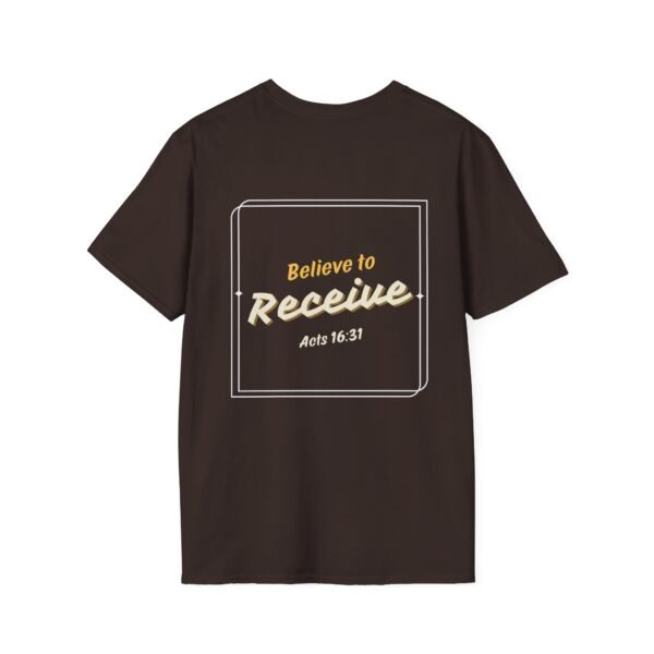 Believe to Receive - Unisex Softstyle T-Shirt - Image 6